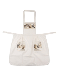 Grembiule cucina con pettina - Conchiglie - Corredo Italiano