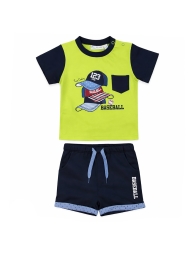 Baby short cotton outfit - PCCJ127 - Pierre Cardin