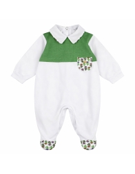 Complete newborn layette set Klaiadi cotton jersey with romper and accessories