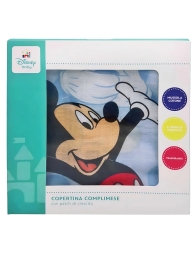 Copertina compimese in cotone garza - Topolino KSM2035 - Disney