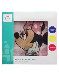 Cotton muslin monthly milestone blanket – Minnie Mouse KSM2035 – Disney