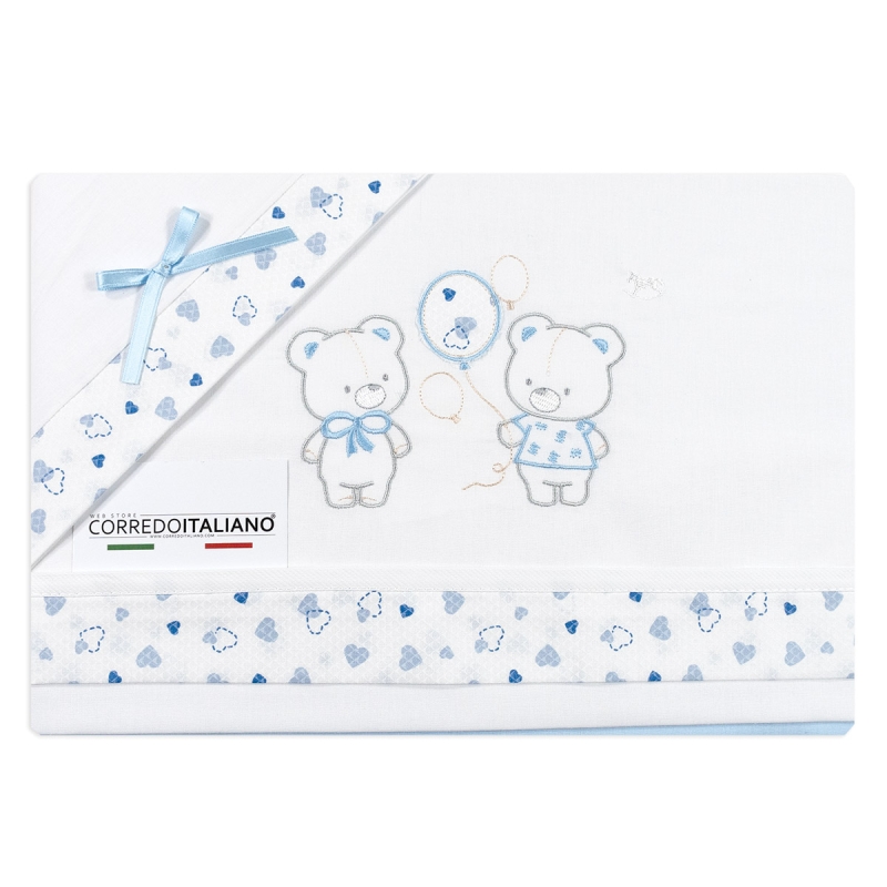 Cradle Pram sheet set cotton -...