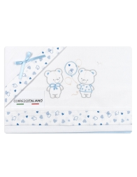 Cradle Pram sheet set cotton - LC13363 - Mio Piccolo
