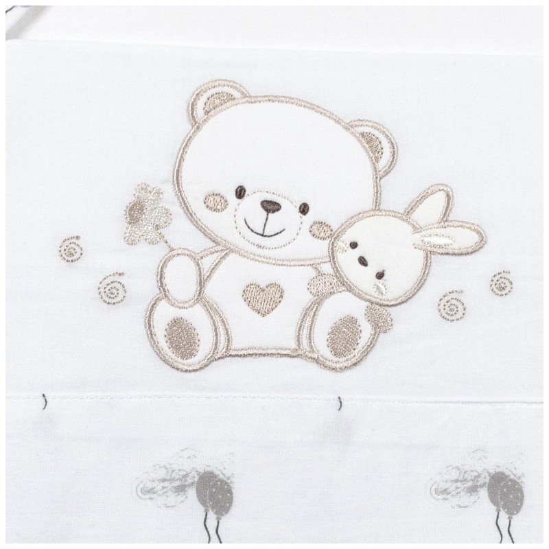 Set lenzuola culletta e carrozzina -...