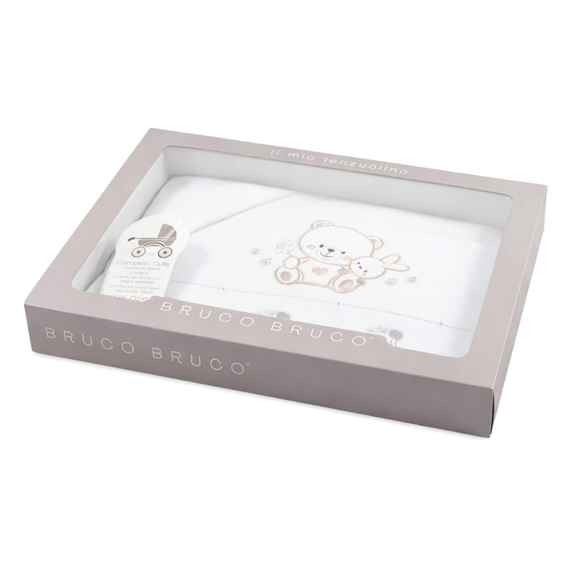 Set lenzuola culletta e carrozzina -...