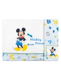 Set lenzuola culletta e carrozzina Topolino - EC0248AZ - Disney