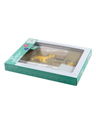 Completo lenzuola carrozzina neonato Disney Simba cotone traspirante