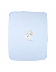 Diamond-pattern fabric blanket for cradle – MP154284 – Mio Piccolo