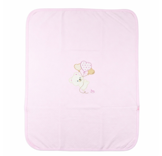 Diamond-pattern fabric blanket for cradle – MP154284 –... 2