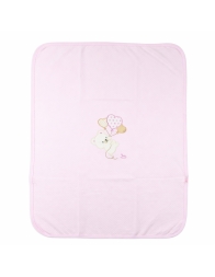 Diamond-pattern fabric blanket for cradle – MP154284 – Mio Piccolo