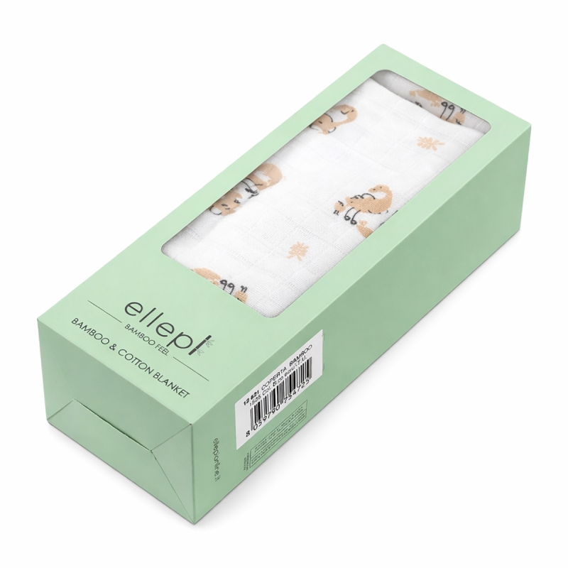 Baby Blanket in Cotton and Bamboo...