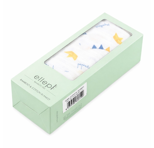 Baby Blanket in Cotton and Bamboo Gauze by Ellepi 12606 2