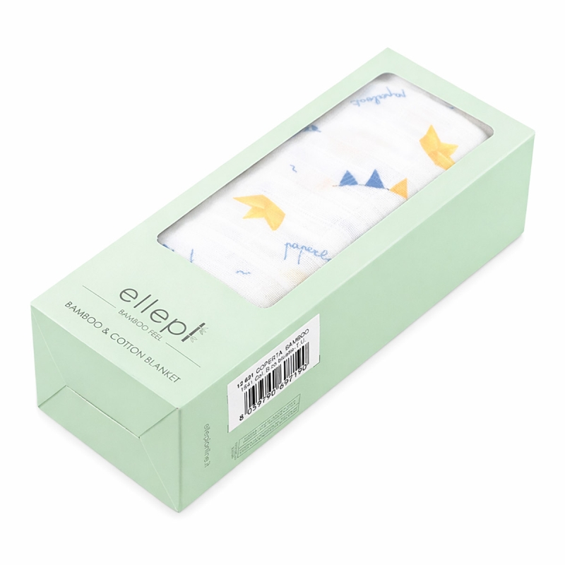 Baby Blanket in Cotton and Bamboo...