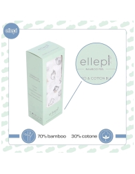 Baby Blanket in Cotton and Bamboo Gauze - 12606 - Ellepi