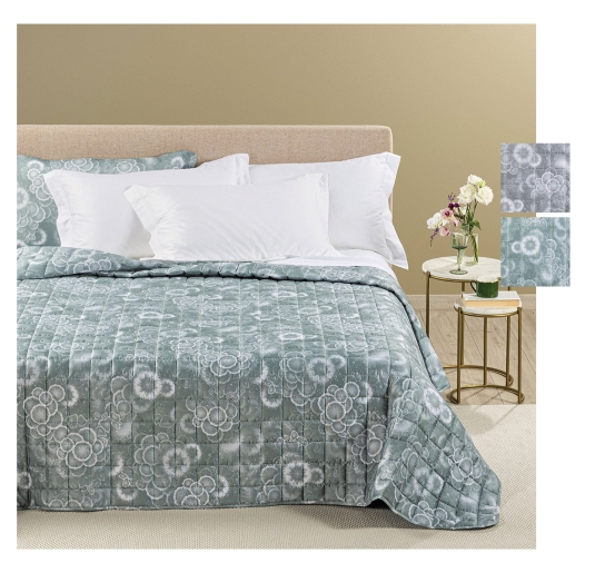 Quilted double bedspread - Riflessi Dreaming - Caleffi