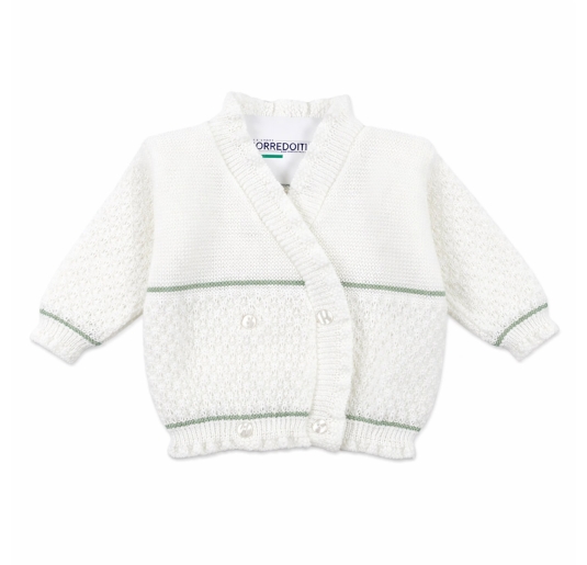 Crossed jacket for girl wool blend La Rocca R694