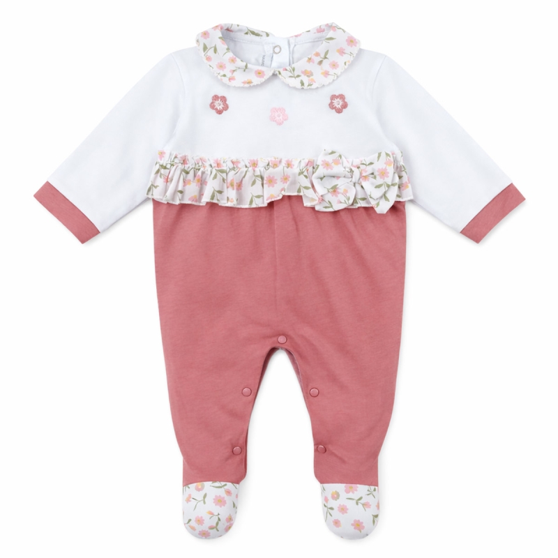 Tutina per neonata in fresco cotone -...