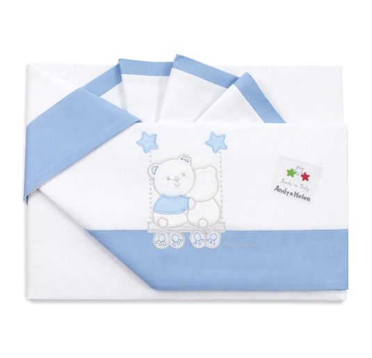 Maxi cradle Next to Me sheet set – Teddy Bear – Andy & Helen 2