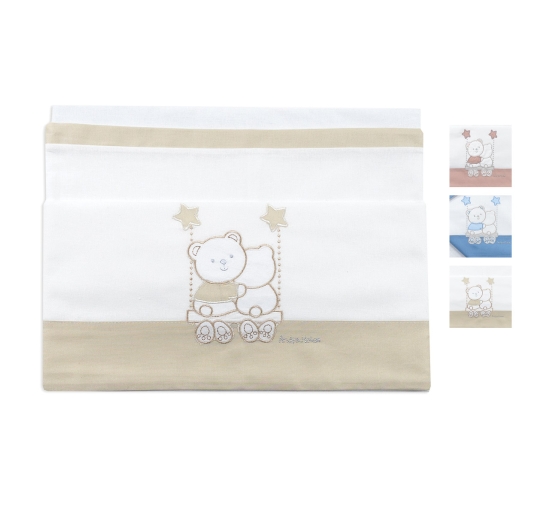 Maxi cradle Next to Me sheet set – Teddy Bear – Andy & Helen