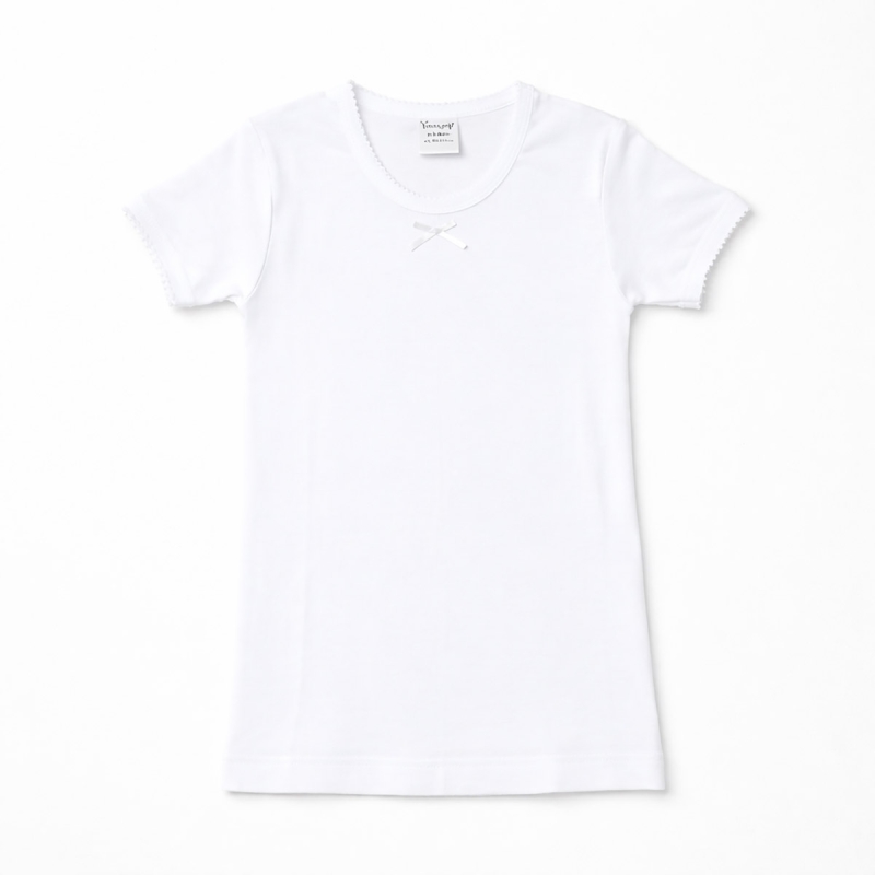 2-Pack Girls' Cotton Undershirts - Q5292/02 - Baby Vip