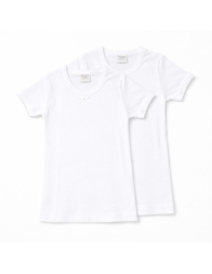 2-Pack Girls' Cotton Undershirts - Q5292/02 - Baby Vip