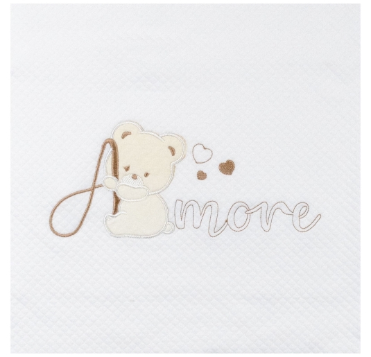 Blanket for pram cradle art. CR322AZ 2