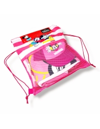 Minnie beach towel set complete with drawstring bag and cap for beach