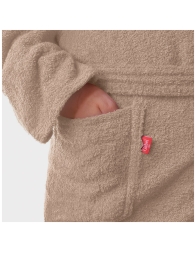Viareggio - bathrobe with hood and side pockets - Gabel