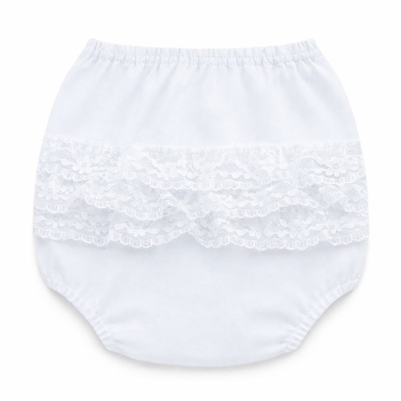 Baby Girl Baby Bloomer Diaper Cover...