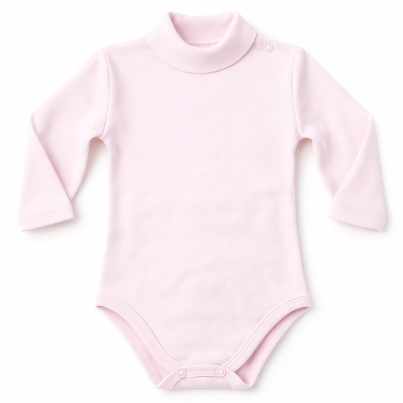 Body lupetto per neonati in caldo cotone - Rosa