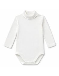 Mock neck bodysuit in warm cotton - AF2800 - Ellepi