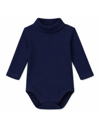 Mock neck bodysuit in warm cotton - AF2800 - Ellepi