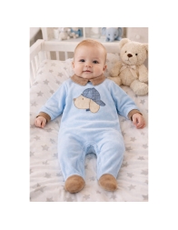 Baby boy bodysuits chenille - LJ3444AZ - Les Jolies