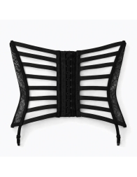 Chantilly lace basque guepiere - Hanyè