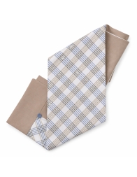 Cotton blanket for cradle and pram with buttons by Le Chicche