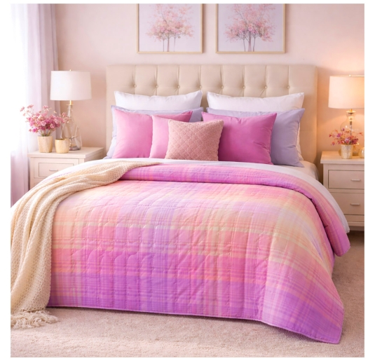 Quilted bedspread 1.5 size – College – Gabel