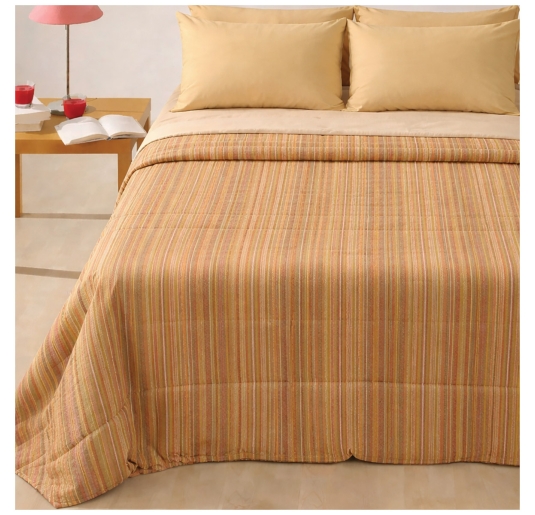 Peru - jacquard fabric quilt for double bed by Sipario