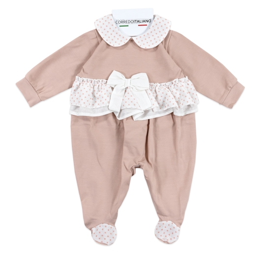 Baby Girl First Outfit Layette Set in Lightweight Cotton – KLDK190 – Klaiadi 2