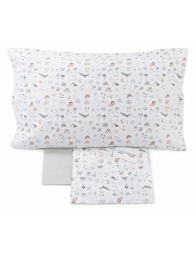 Set lenzuola per culla lettino baby - Little Safari - Corredo Italiano