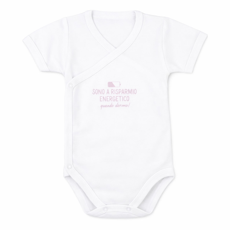 Body in Cotone e Bamboo apertura laterale by Coccode' C57804A