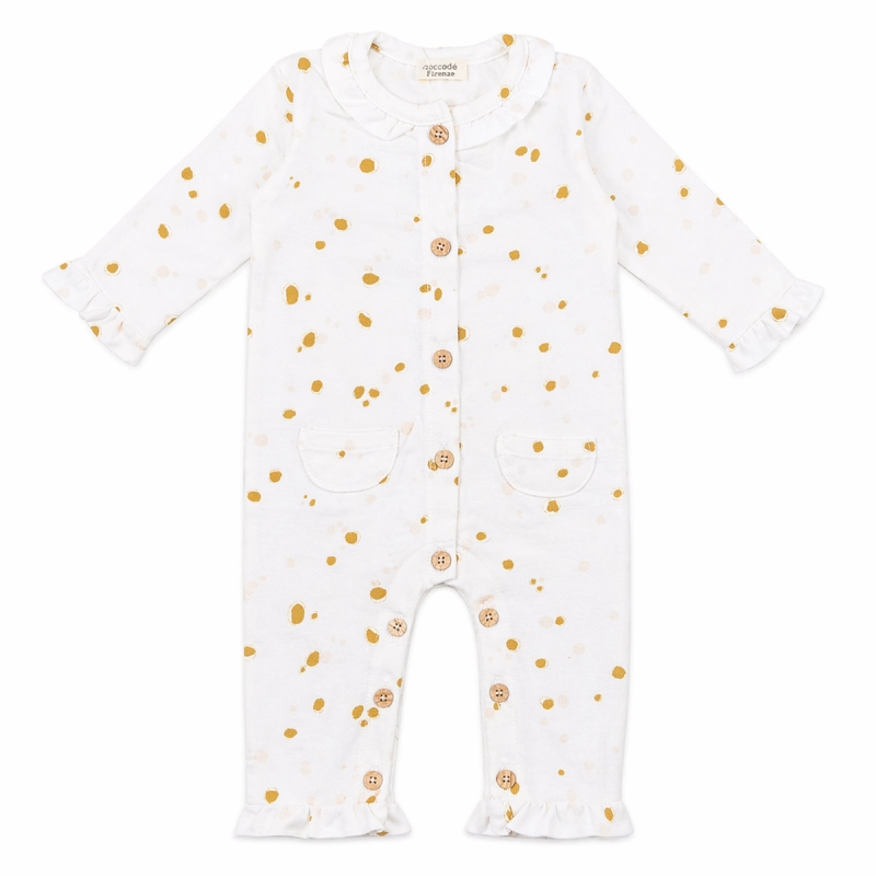 Baby girl onesie cotton jersey - C57018 - Coccode Firenze