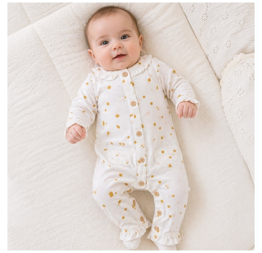 Baby girl onesie cotton jersey - C57018 - Coccode Firenze 2