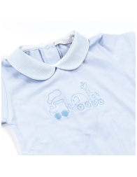 Pagliaccetto neonato cotone jersey Coccode' con apertura cavallo