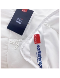 Dettaglio piumino tiepido microfibra 90 gr anallergico - Gabel