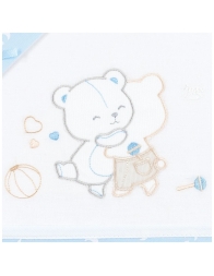 Set lenzuola culletta e carrozzina Mio Piccolo LC13417