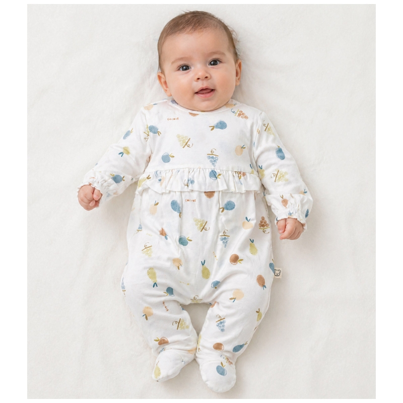 Newborn Baby Girl Romper in Bamboo...