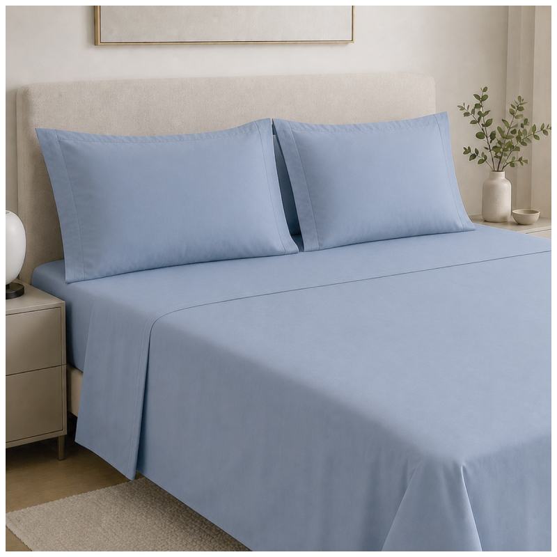 Double Bed Sheet Set in Cotton...