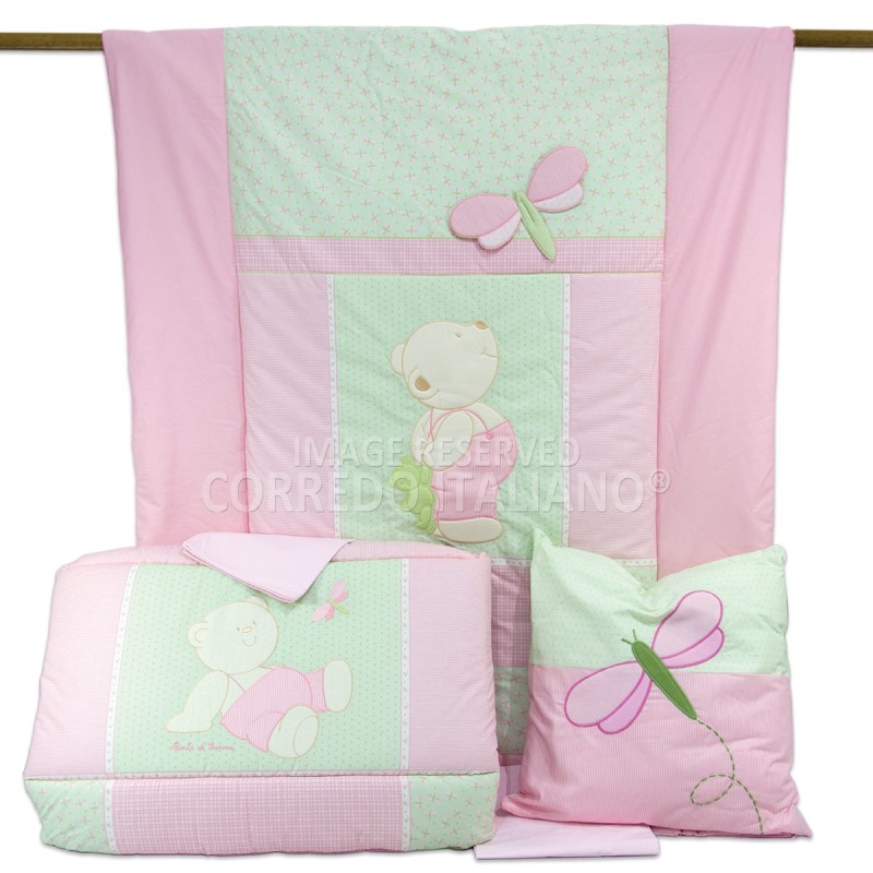 Dragonfly crib cheap bedding set