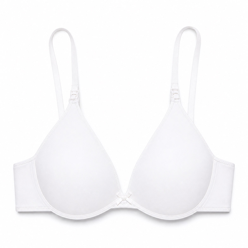 reggiseno allattamento Selene Alba C microfibra coppa C con clip apertura