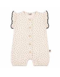 Baby girl romper organic cotton patterned Coccode Firenze